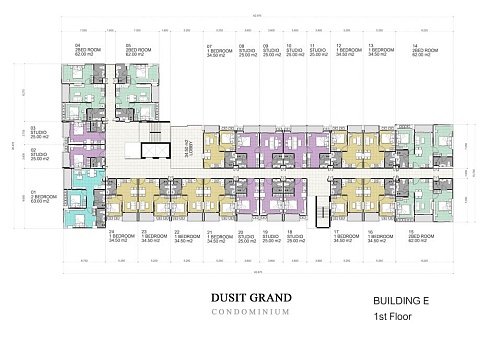 Dusit Grand Park 2 — план этажа 7