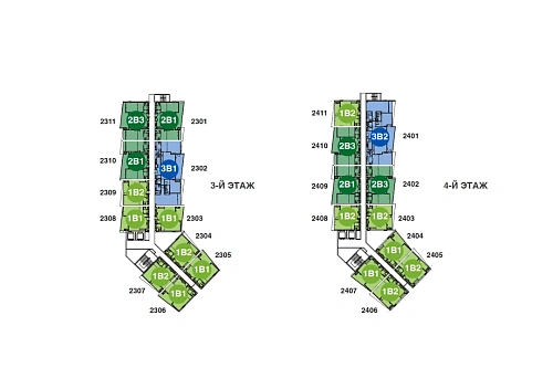 Skypark Elara — план этажа 7