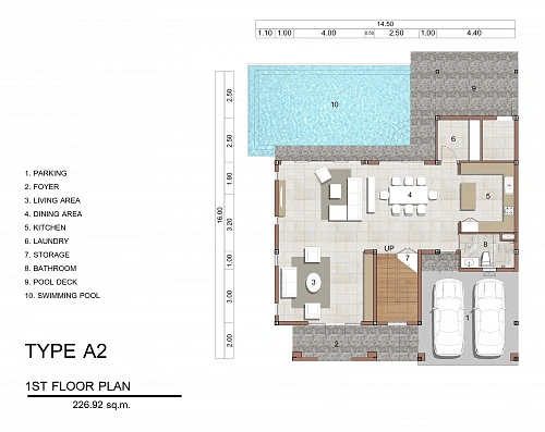 Above Elements Villas — планировка квартиры 3