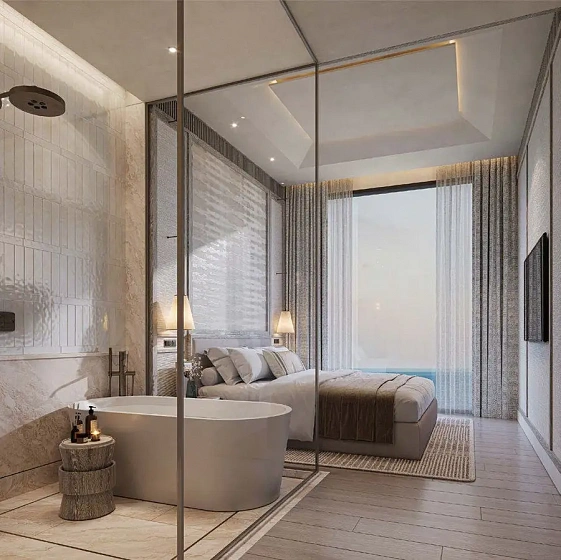 SOONDRI Wongamat — апартаменты с 2 спальнями (plus), 107-117 м² — фото объекта 5, Паттайя