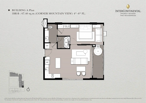 InterContinental Kamala — планировка квартиры 6
