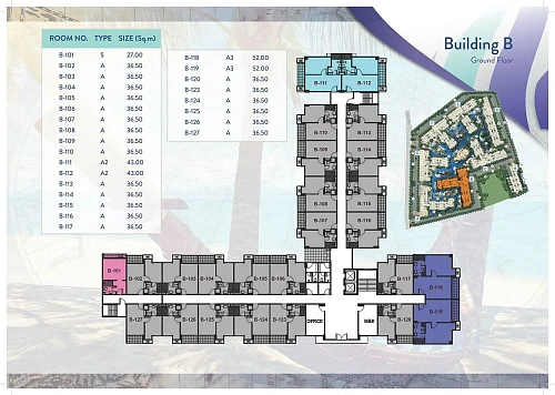 Seven Seas Condo — план этажа 10