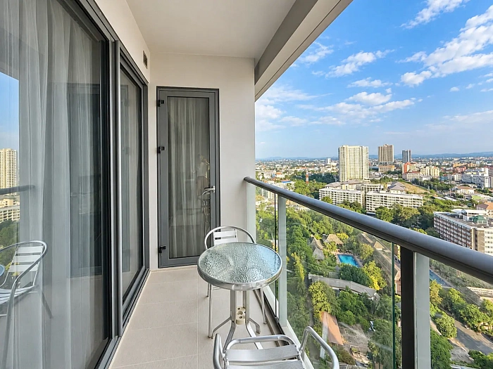 Zire Wongamat —  видовые апартаменты 1BR, 49 м² (Unit B2602) — фото объекта 3, Паттайя