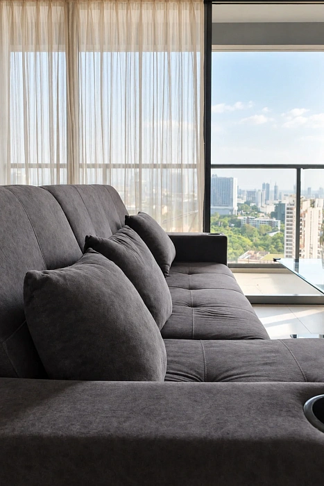 Zire Wongamat —  видовые апартаменты 1BR, 49 м² (Unit B2602) — фото объекта 12, Паттайя