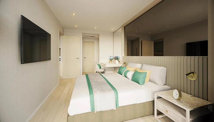 The Ozone Oasis Condo — апартаменты с 1 спальней, 40- 48 м² — фото объекта 5, Пхукет