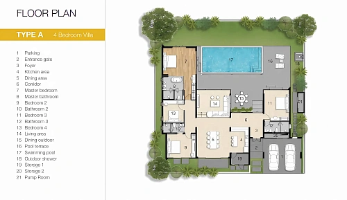Trichada Essence — планировка квартиры 2