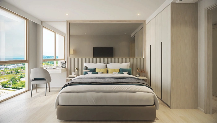 The Ozone Oasis Condo — апартаменты с 3 спальнями, 122 м² — фото объекта 4, Пхукет