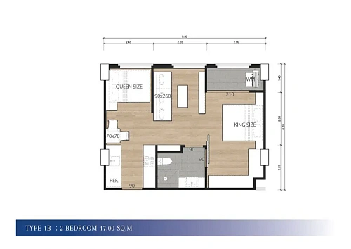 Above Element Condo — планировка квартиры 4