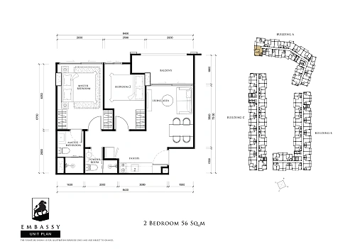 Embassy — планировка квартиры 10