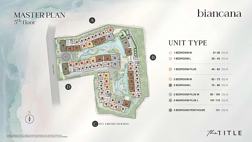 The Title Biancana — план этажа 4
