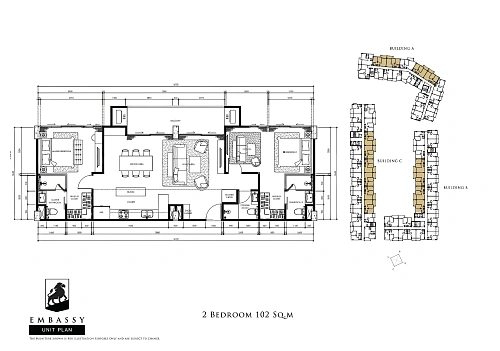 Embassy — планировка квартиры 13