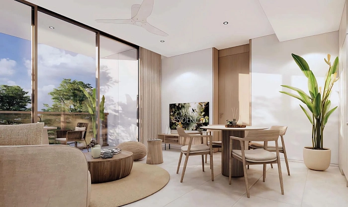 Gardens of Eden — апартаменты Park Residence с 2 спальнями, 79-112 м² — фото объекта 1, Пхукет