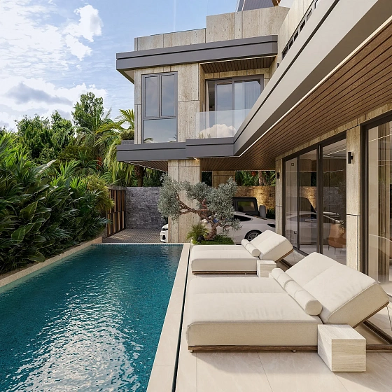 Costera Wongamat — Вилла 5 спален, 2 бассейна, 557 м² — фото объекта 1, Паттайя