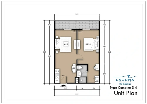 Laguna Beach Maldives — планировка квартиры 10