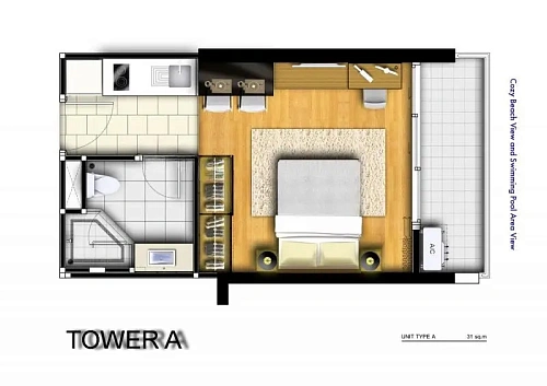 The Peak Tower — планировка квартиры 6