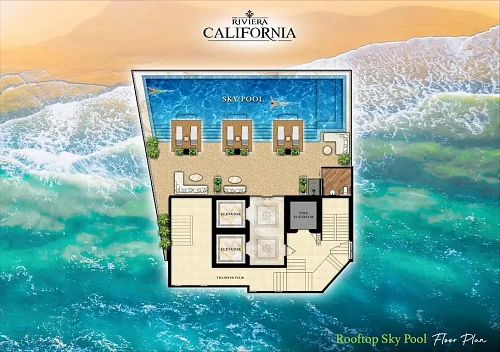 The Riviera California — план этажа 24