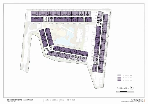 So Origin Bangtao — план этажа 3