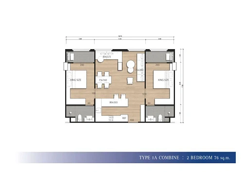 Above Element Condo — планировка квартиры 5