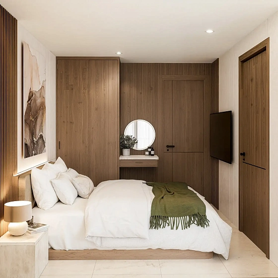 Siam Oriental Beach — апартаменты с 3 спальнями, 58-69 м² — фото объекта 5, Паттайя