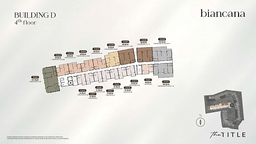 The Title Biancana — план этажа 24