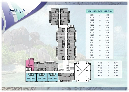 Seven Seas Condo — план этажа 5