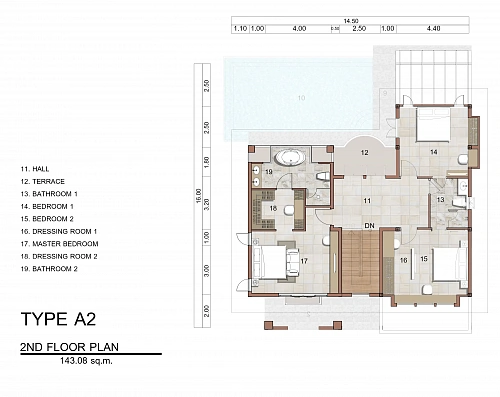 Above Elements Villas — планировка квартиры 4