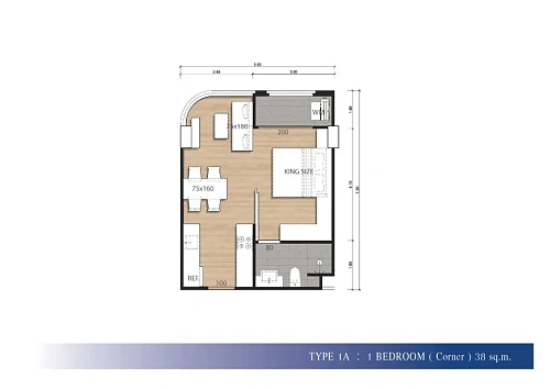 Above Element Condo — планировка квартиры 3