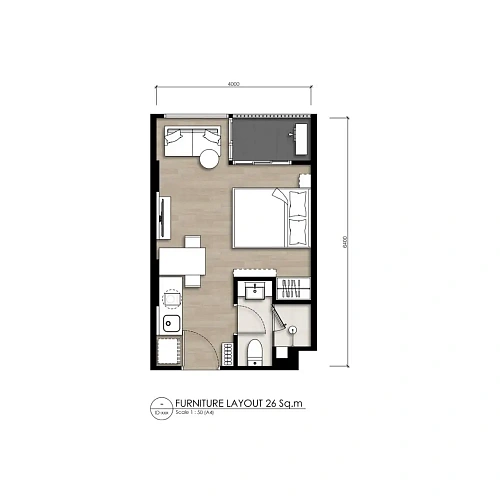 So Origin Bangtao — планировка квартиры 1