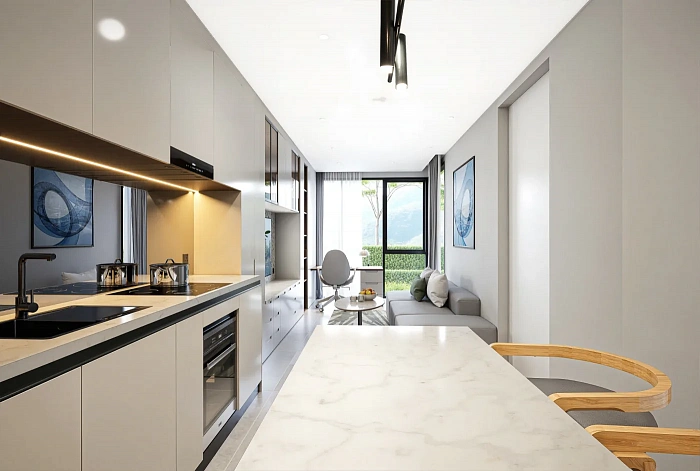 Wallaya Residence Nai Harn — апартаменты с 1 спальней, 54 м² — фото объекта 55, Пхукет