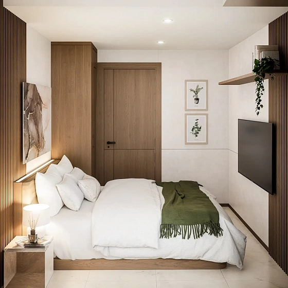 Siam Oriental Beach — апартаменты с 3 спальнями, 58-69 м² — фото объекта 7, Паттайя