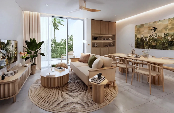 Gardens of Eden — апартаменты Park Residence с 3 спальнями, 122-161 м² — фото объекта 1, Пхукет