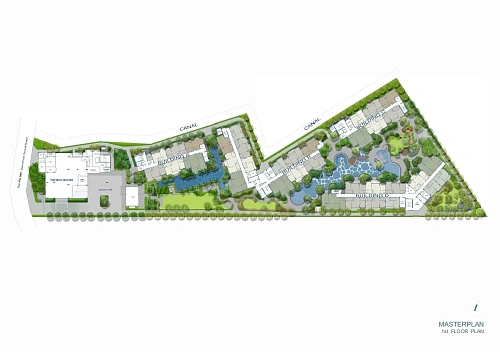 Canvas Cherngtalay — план этажа 1