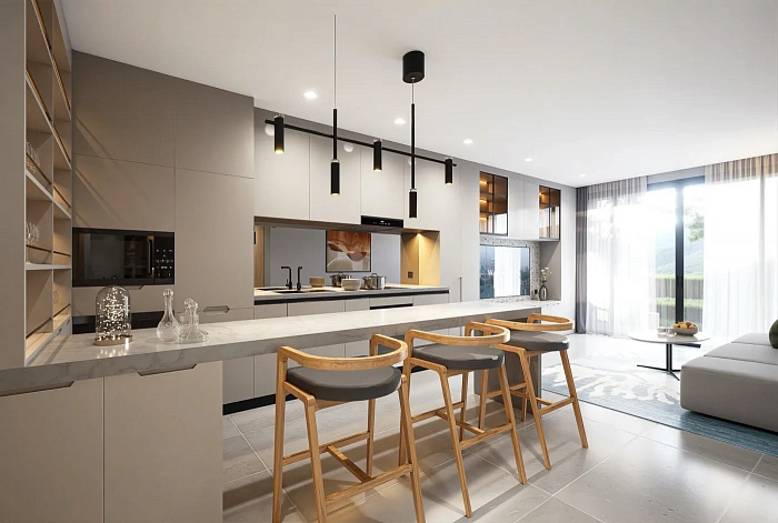 Wallaya Residence Nai Harn — 2-комнатные апартаменты (2 спальни), 90 м² — фото объекта 11, Пхукет