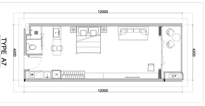 Sunshine Beach Resort — студия, 29-45 м² — фото объекта 9, Пхукет