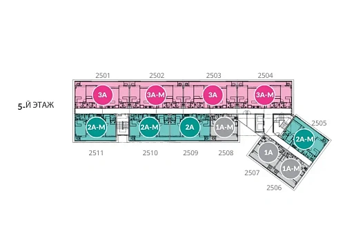 Laguna Lakeside Residence 2 — план этажа 13