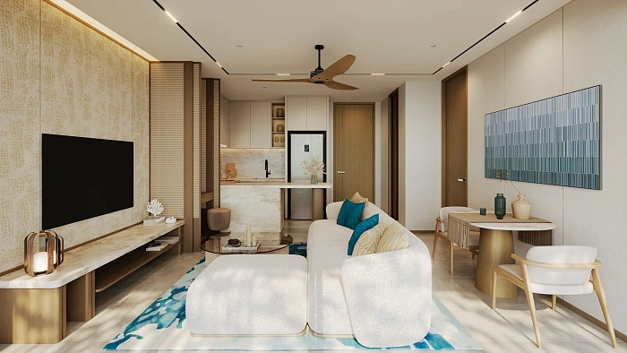 Laguna Lakeside Residence 2 — апартаменты с 1 спальней, 56-57 м² — фото объекта 4, Пхукет