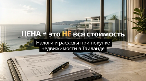 Налоги и расходы при покупке недвижимости в Таиланде