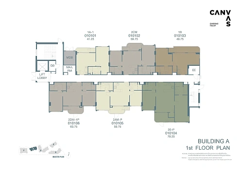 Canvas Cherngtalay — план этажа 2