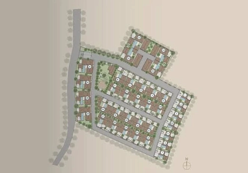 QAV Residence — план этажа 1