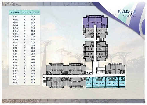 Seven Seas Condo — план этажа 4