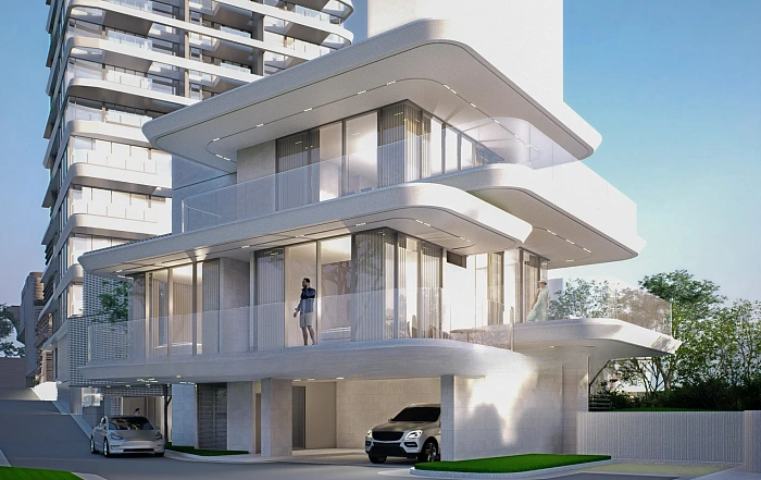 SOONDRI Wongamat — пляжные виллы, 245-470 м² — фото объекта 25, Паттайя