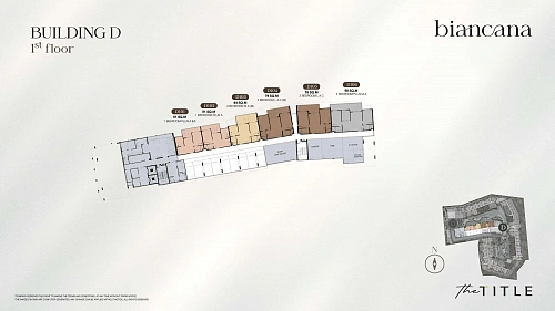 The Title Biancana — план этажа 21