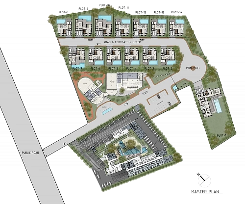 Above Elements Villas — план этажа 3
