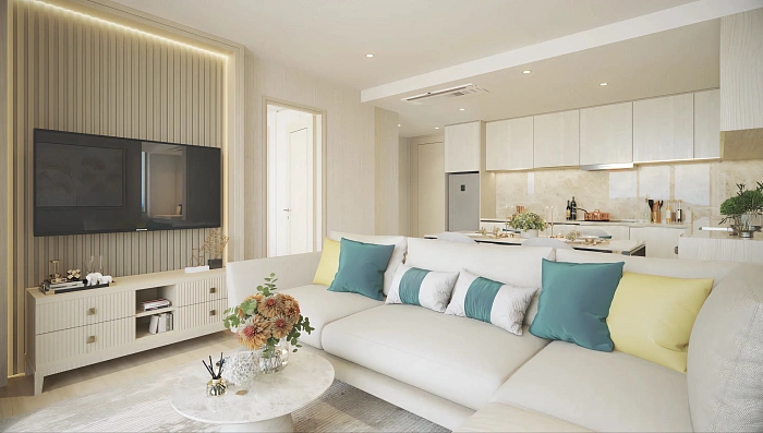 The Ozone Oasis Condo — апартаменты с 2 спальнями, 72-81 м² — фото объекта 6, Пхукет