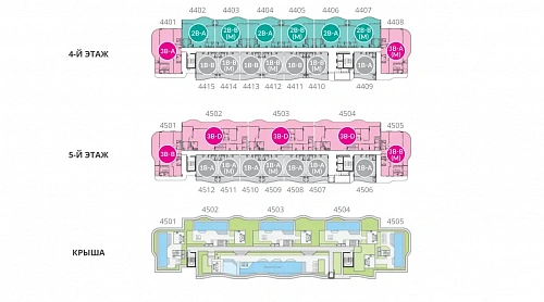 Bellaguna Lake Residences Lotus — план этажа 3