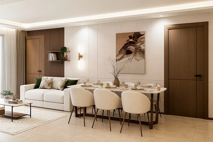 Siam Oriental Beach — апартаменты с 3 спальнями, 58-69 м² — фото объекта 2, Паттайя