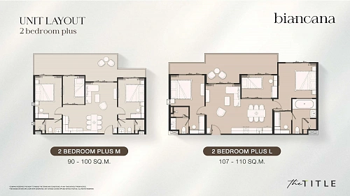 The Title Biancana — планировка квартиры 5