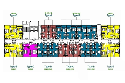 Dusit Grand Park 1 — план этажа 3