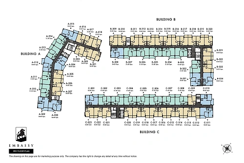 Embassy — план этажа 4