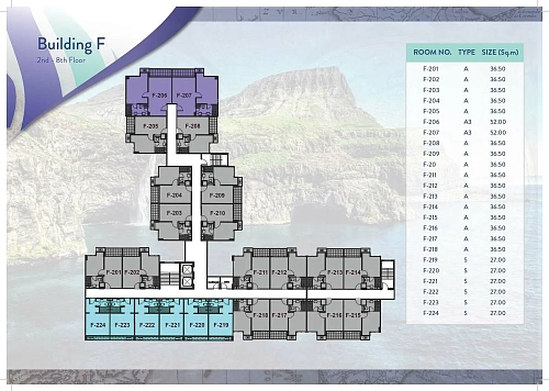 Seven Seas Condo — план этажа 3